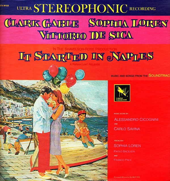 Alessandro Cicognini And Carlo Savina – It Started In Naples (Original Motion Pi