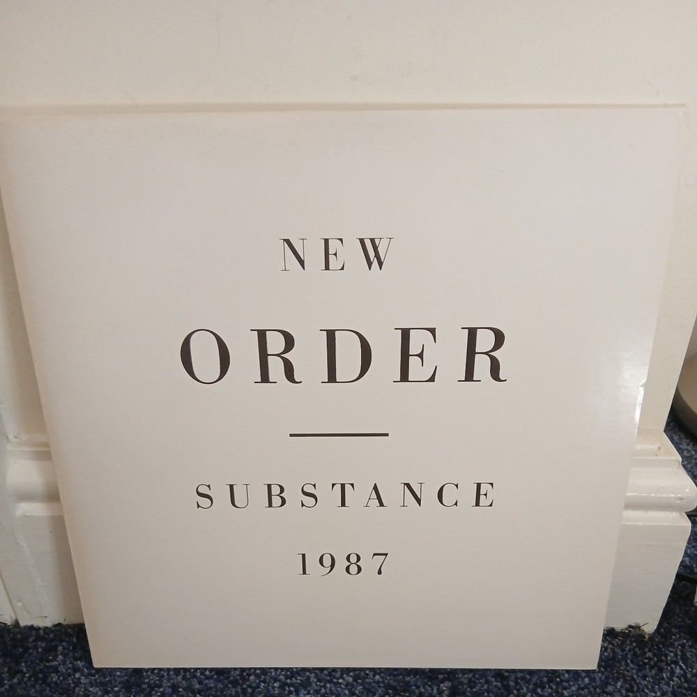 NEW ORDER Substance FACTORY 1987 UK 1ST PRESS 2 x LP IN EMBOSSED SLEEVE FACT200
