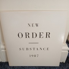 NEW ORDER Substance FACTORY 1987 UK 1ST PRESS 2 x LP IN EMBOSSED SLEEVE FACT200