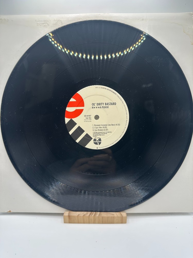 OL DIRTY BASTARD – N***A PLEASE – ELEKTRA ED CLEAN 6187 – LP VINYL 12″
