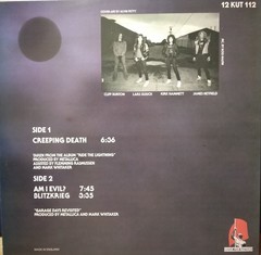 metallica creeping death vinyl