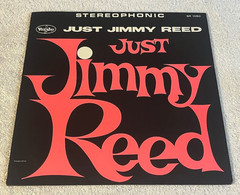 JIMMY REED: “Just Jimmy Reed”: 1962 VINYL LP: STEREO: VJ MICROGROOVE: EX/VG+
