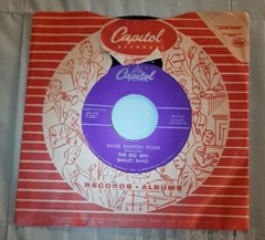 The Big Ben Banjo Band 45 Swiss Kanton Polka / Happy Birthday Polka Capitol vg