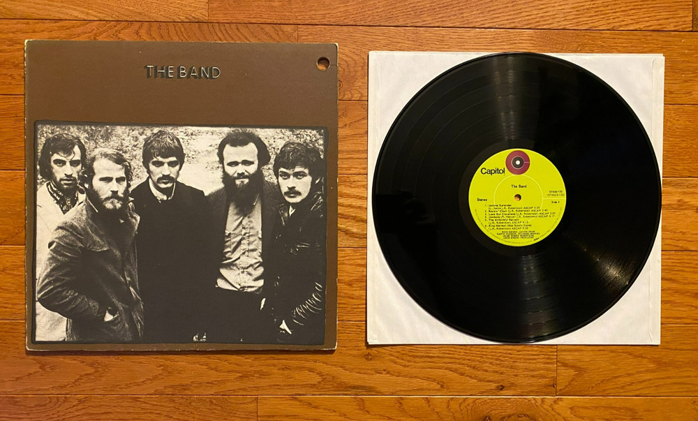 The Band – Self Titled LP Capitol STAO-132 1969 Pressing Ludwig RL