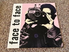 Face To Face – No Way Out But Through PURPLE W WHITE COLOR Vinyl LP Brand New