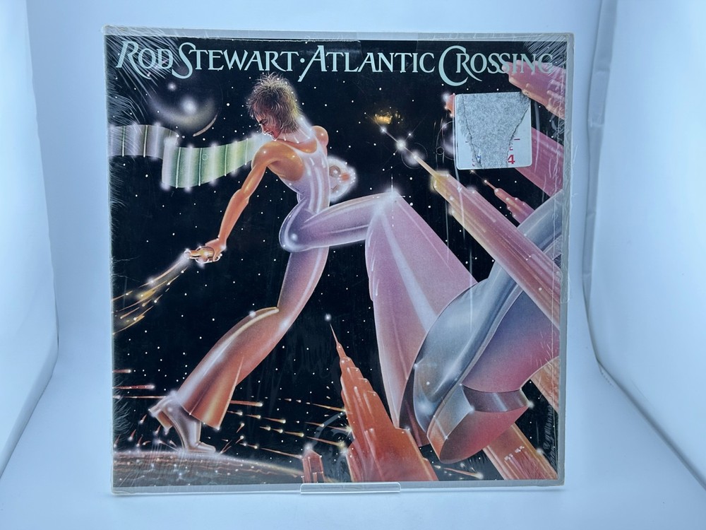 Rod Stewart Atlantic Crossing LP 1975 Warner Bros BS 2875 VG+/VG+ Shrink