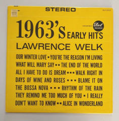 Lawrence Welk 1963’s EARLY HITS 12″ 33 1/3 LP Vinyl Record DLP 25510 DOT Records