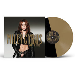 Can’t Be Tamed • Miley Cyrus • NEW/SEALED Gold & Blacked Dipped Colored Vinyl LP