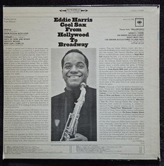 Eddie Harris – Cool Sax From Hollywood To Broadway – 1965 – STEREO – Vinyl – LP