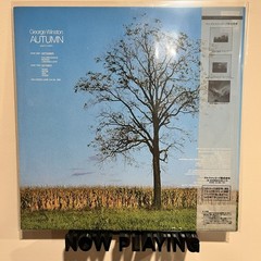 George Winston Autumn 1st Press OBI Insert Whindam Hill WHP28001 NM Ultrasonic