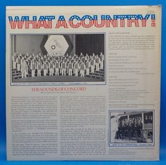 The Sounds Of Concord LP “What A Country” SPEBSQSA BX3