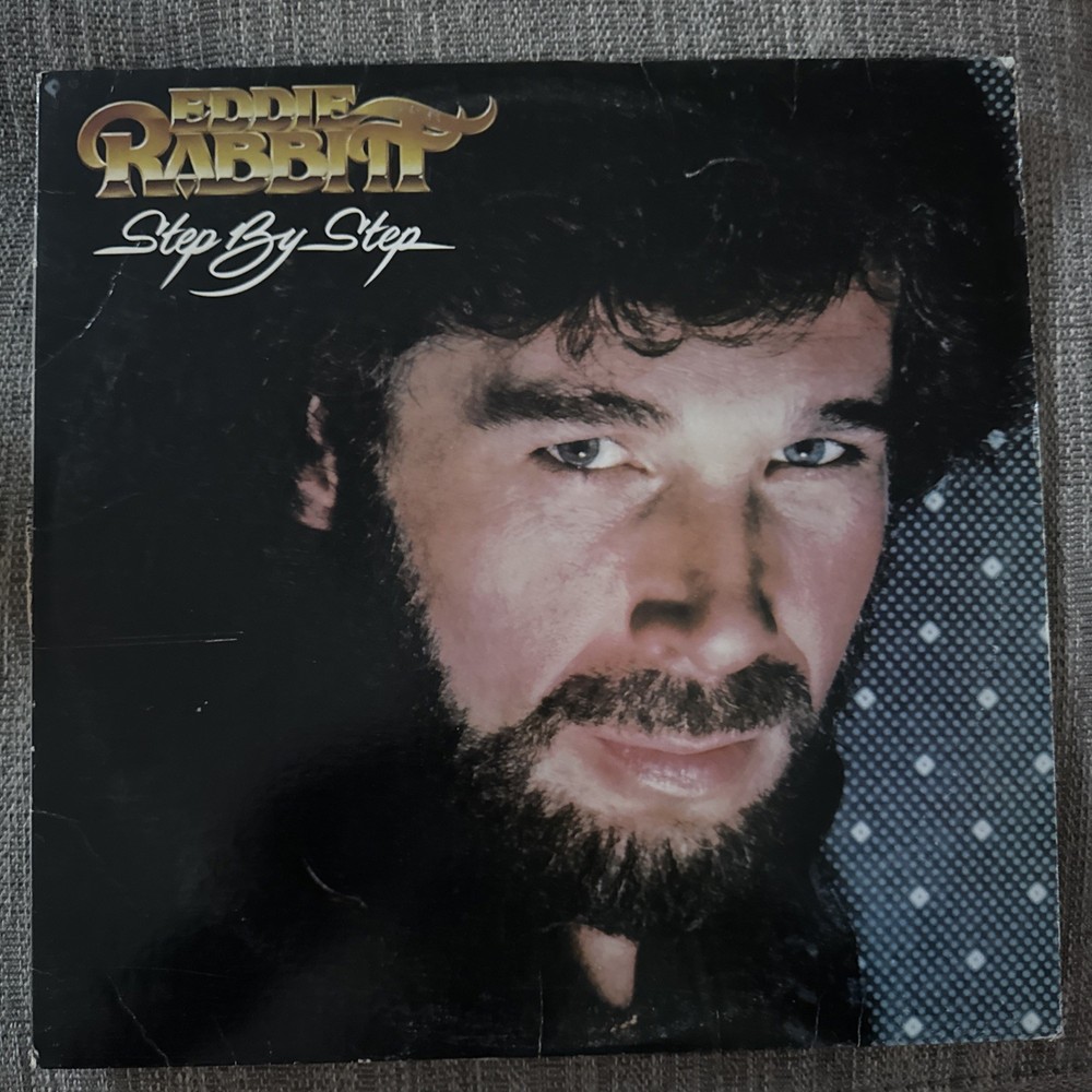 EDDIE RABBITT ~ Step By Step ~ Original 1981~ELEKTRA~Issue] Vinyl VG