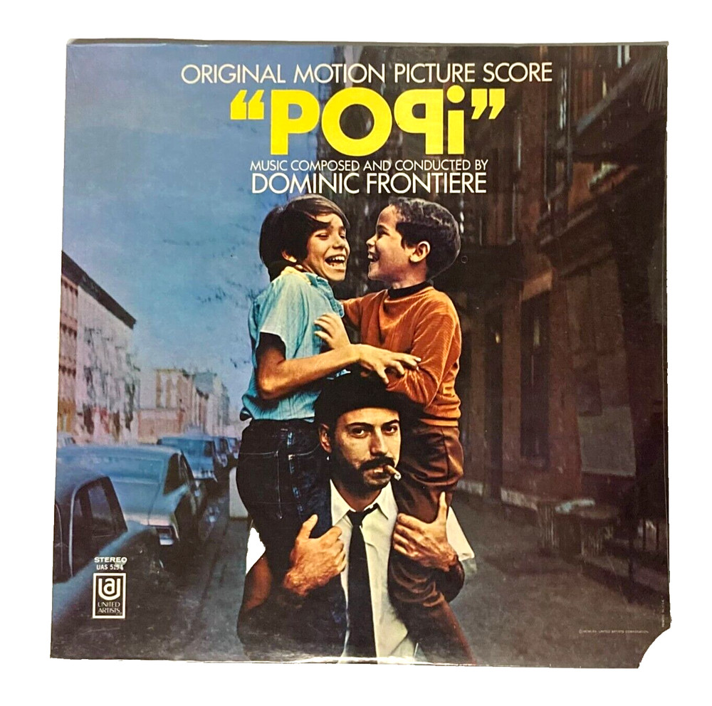 Original Motion Picture Score “POPI” by Dominic Frontiere SEALED VINYL LP ©1969