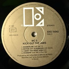 MC5 – Kick Out The Jams LP Vinyl 1969 Germany Hard Rock Detroit 33rpm Elektra DE