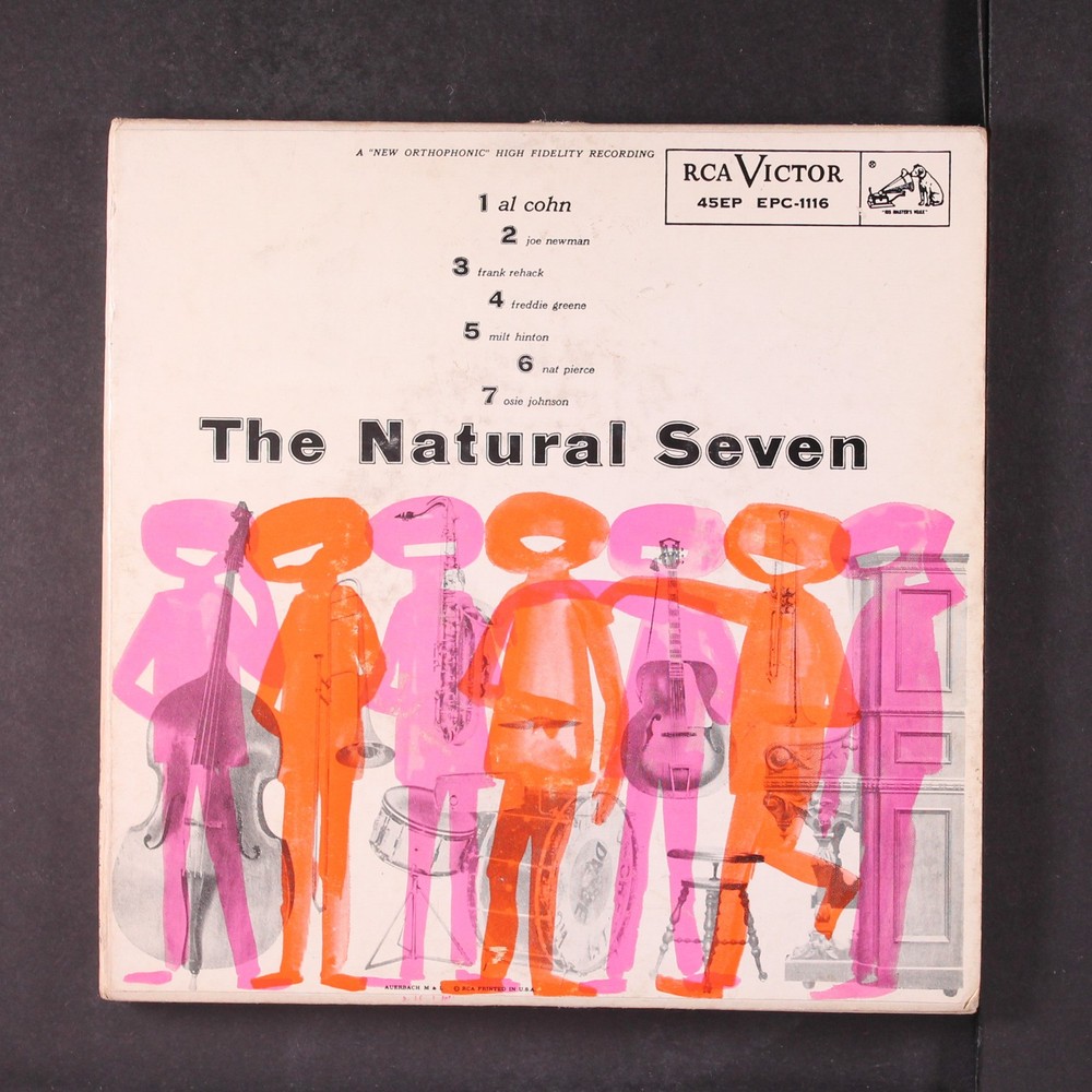 AL COHN: the natural seven RCA 7″ 3x EP 45 RPM