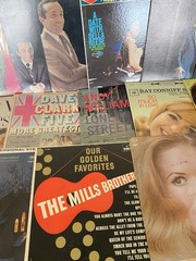 Large Lot of Vintage LP Vinyl Records Assorted Artists, Lot of #20