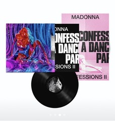 Madonna x Bilt Confessions II Custom Vinyl Exclusive Limited Edition LP-On Hand!