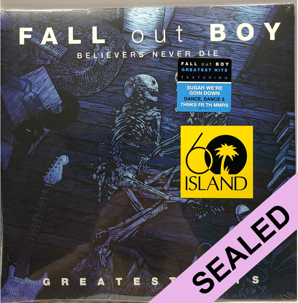 Fall Out Boy Believers Never Die Greatest Hits 2 LP UM 2020 New Vinyl Sealed