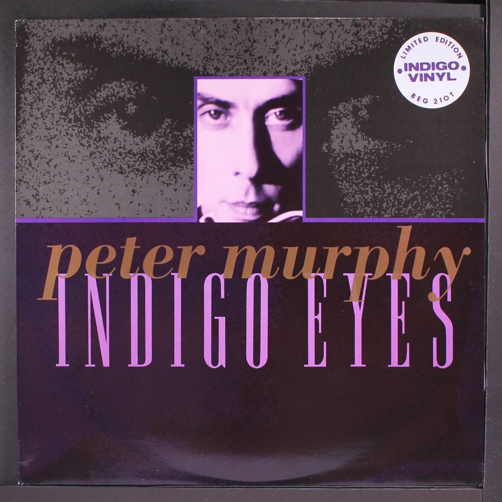PETER MURPHY: indigo eyes BEGGARS BANQUET 12″ Single 33 RPM United Kingdom