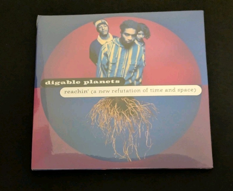Digable Planets Reachin Purple Light Blue Splatter Vinyl Record LP