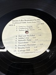 Seems Like Romance To Me Traditional Fiddle Tunes From Ohio Vinyl Records LP