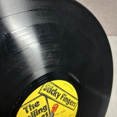 The Rolling Stones – Sticky Fingers Vinyl Record FIRST UK Pressing 1971 Zip