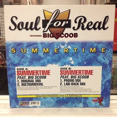 [SOUL/FUNK]~NM 12″~SOUL FOR IV REAL~BIG SCOOB~Summertime~[x4 Mixes]