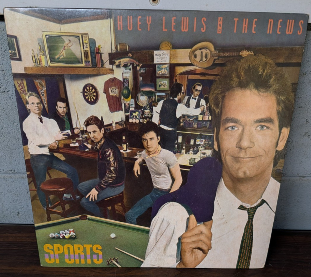Huey Lewis and the News Sports 1983 Chrysalis FV 41412 Vinyl LP