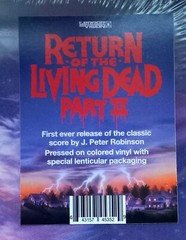 🔥Return Of The Living Dead Part 2 II Deluxe Edition LP Terror Vision/Lenticular