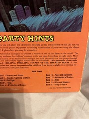 Chilling Thrilling Sounds Of The Haunted House Vinyl LP 1964 Disneyland Records