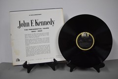 John F. Kennedy A Documentary The Presidential Years 1960-1963 Vinyl Record EX