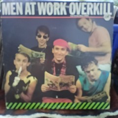 MEN AT WORK (2 x 7″ 1983 45 Promo + PS) Dr. Heckyl & Mr. Jive / Overkill VG+ EX