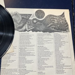 Crosby, Stills & Nash – Self Titled Debut 1969 LP SD-8229, Lyric Sheet. VG+