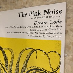THE PINK NOISE Dream Code 12” Vinyl LP Sacred Bones SBR-005 2008
