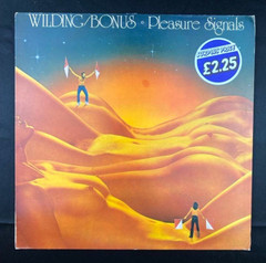 Wilding/Bonus – Pleasure Signals vinyl record LP UK Press 12″ album 33 RPM NM M-