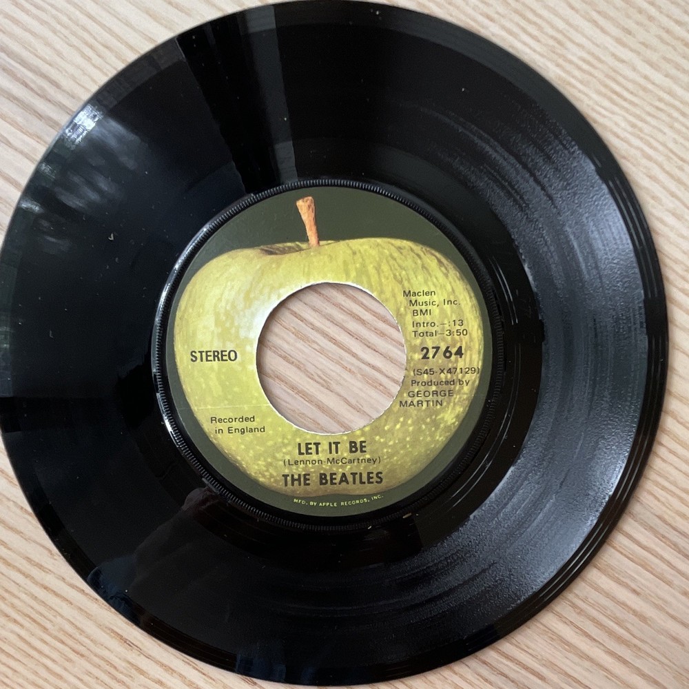 The Beatles – Let It Be / You Know My Name 7″ 45 RPM Vinyl Single Apple 2764