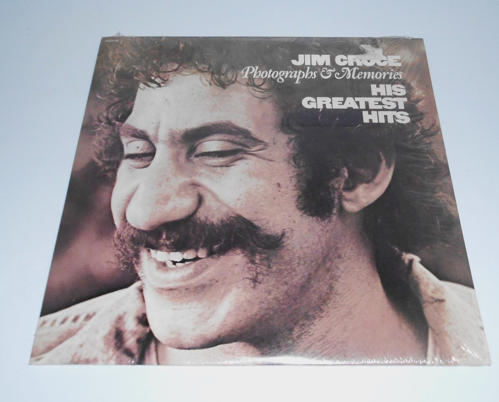 JIM CROCE PHOTOGRAPHS MEMORIES ABC ABCD 836 LP 1974 GREATEST HITS SHRINK WRAP
