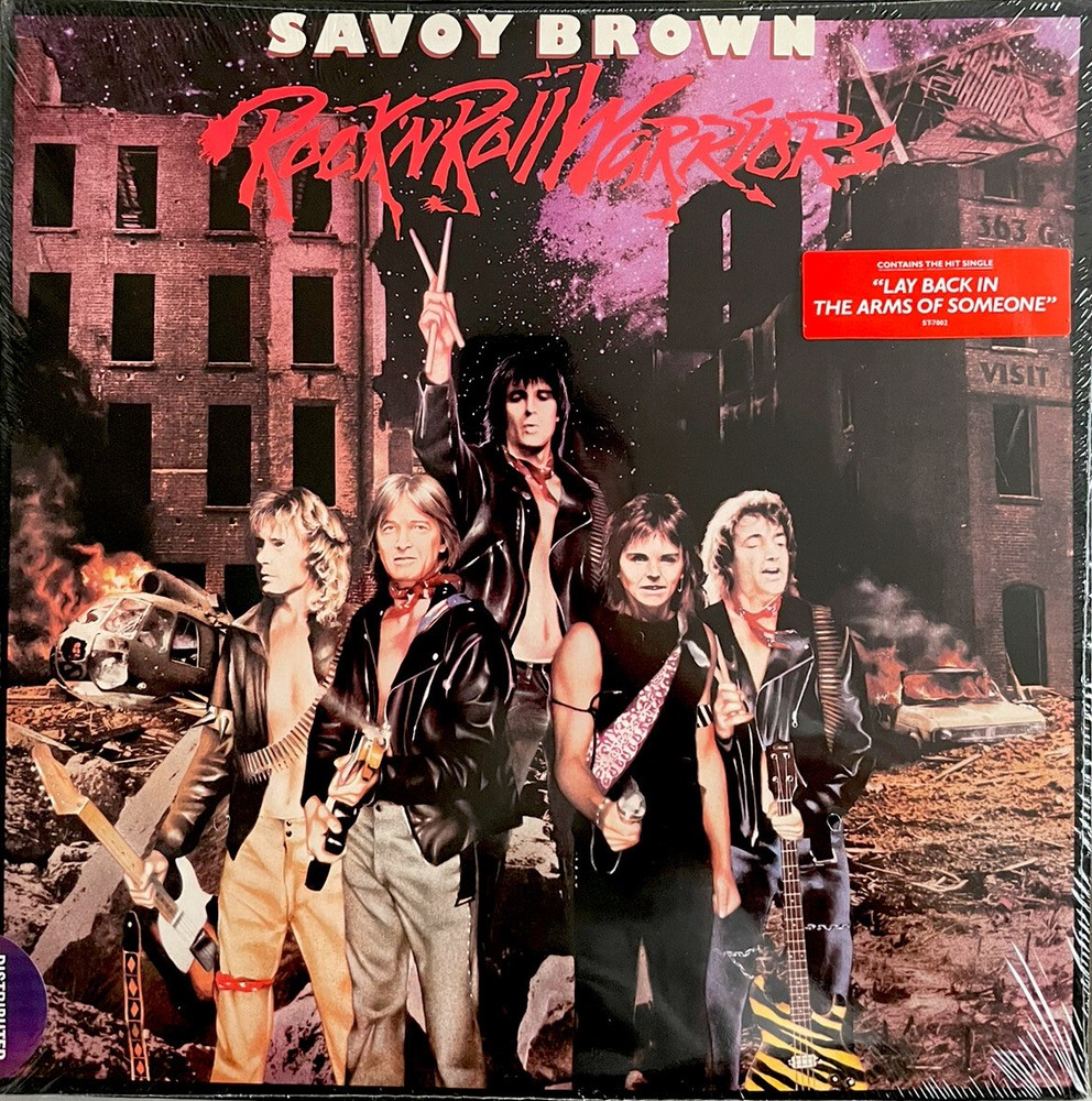 Savoy Brown- Rock ‘N’ Roll Warriors- Vinyl LP (Accord ST 7002)- Brand New Sealed