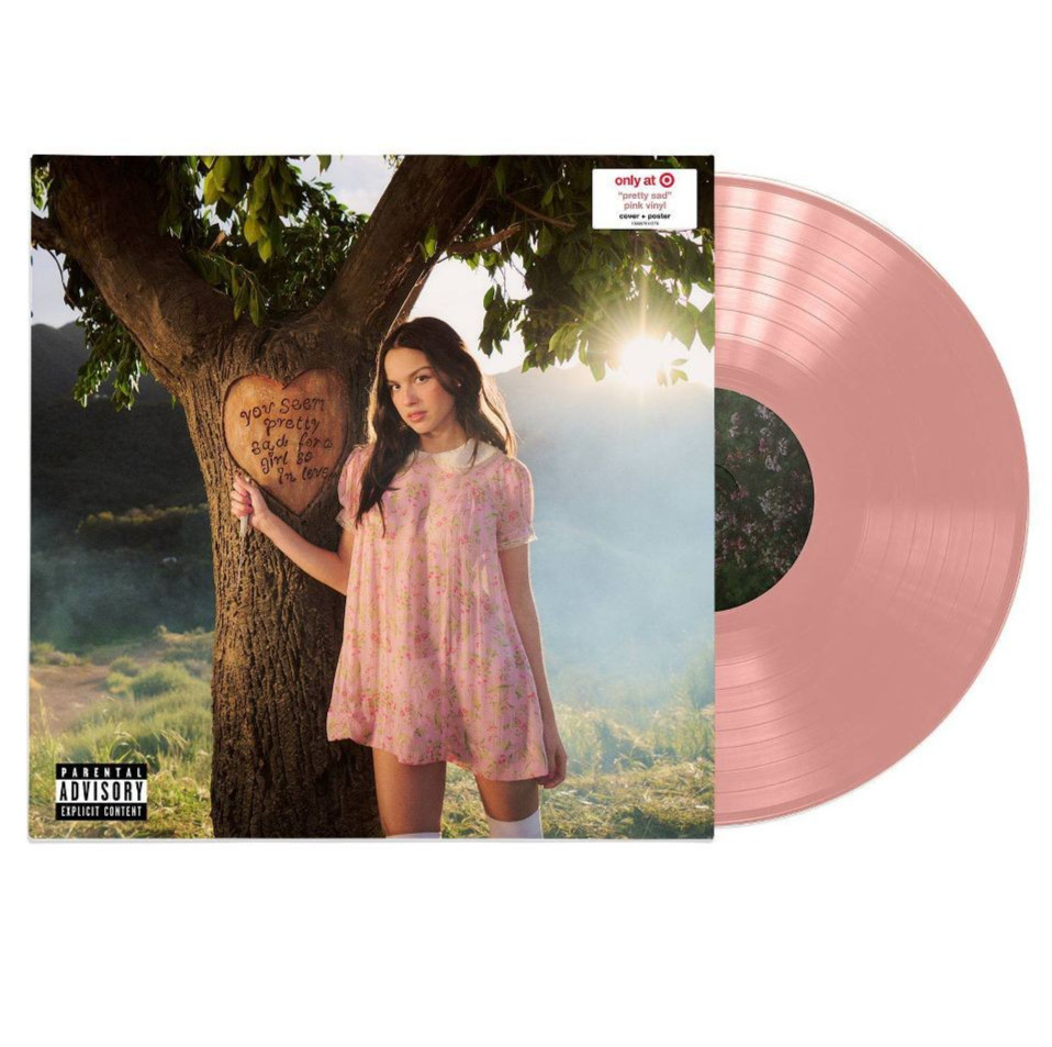 Olivia Rodrigo You Seem Pretty Sad For a Girl So In Love Pink Vinyl NEW 🚚✅