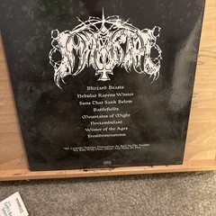 Immortal Blizzard Beasts 2017 – Black Vinyl – NM