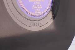 Adolf & The Boys Proto Ty Jsi Plakala/Laendler No. 20 78 rpm Record 272-F Czech