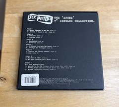 Sex Pistols Spunk Ltd Edition Box Set UK 2007 7 x Vinyl Black AS IS see photos