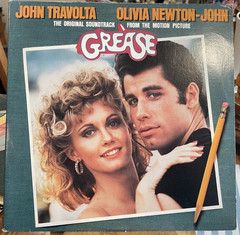 First Pressing Grease The Original Soundtrack Vinyl LP 1978 RSO Record RS-2-4002