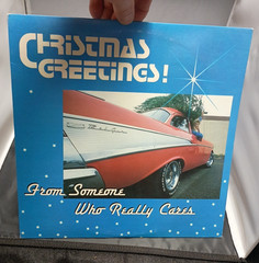 Christmas Greetings Vinyl Record Album from someone who really cares 1986 Impact