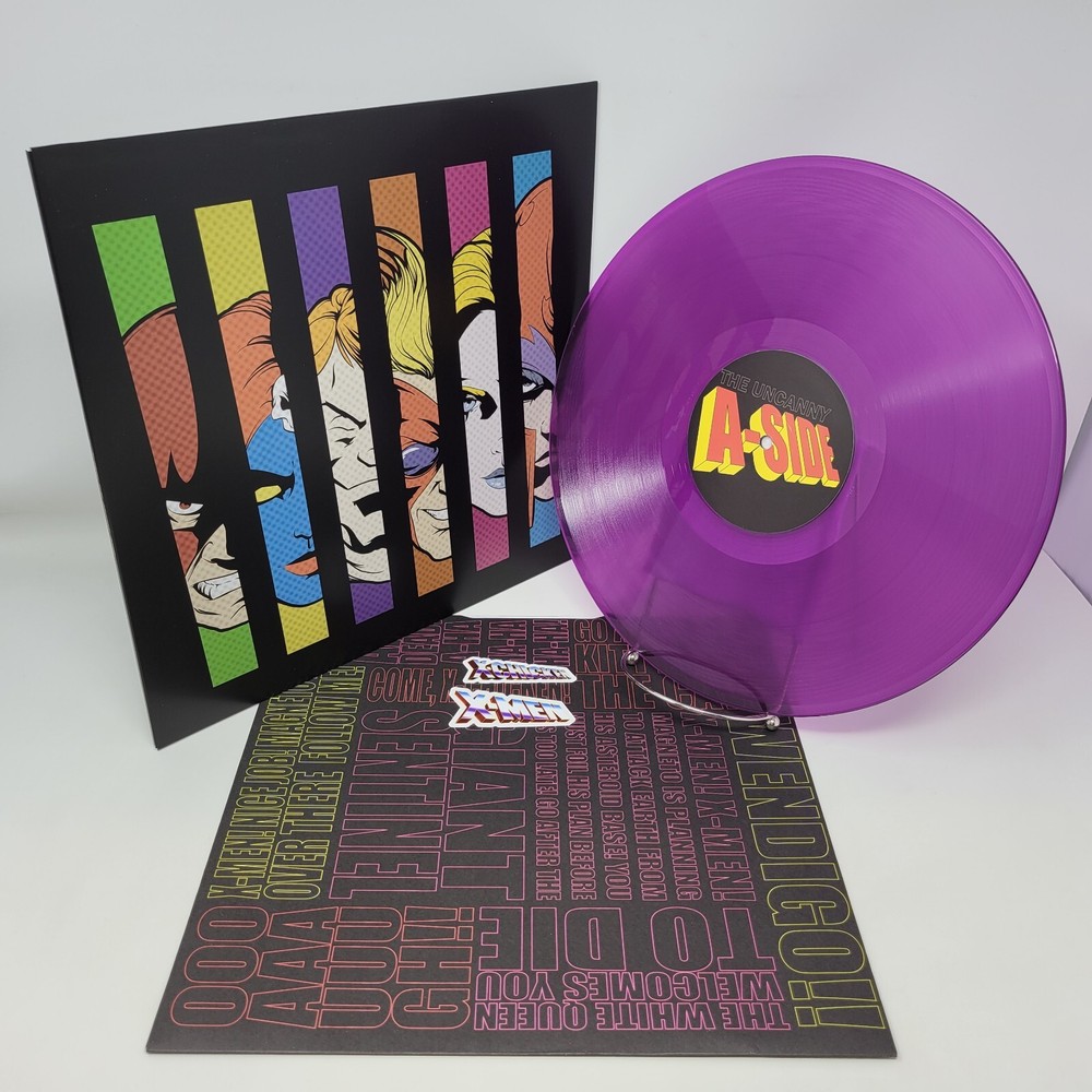 X-Men The Arcade Game Xmen Soundtrack Vinyl LP Record VGM OST Not Moonshake
