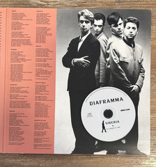 DIAFRAMMA Siberia LP Vinile + CD Ristampa Autografata Edizione Limitata Rara