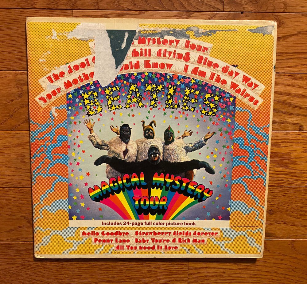 The Beatles – Magical Mystery Tour LP Capitol SMAL 2835 1971 Pressing w/ Booklet