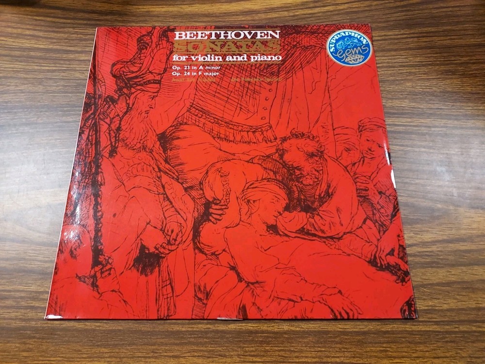 JOSEF SUK/JAN PANENKA*BEETHOVEN SONATAS*VINYL IMPORT SUPRAPHON 50 906G NM/VG+