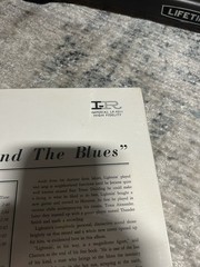 Lightnin’ Hopkins – And The Blues SEALED GRAIL RARE 1962 Imperial LP 9211