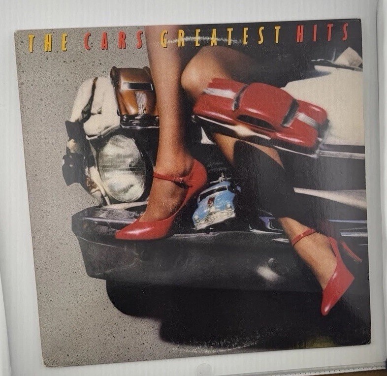 The Cars Greatest Hits Elektra 12″ Black Vinyl LP 33 RPM Rock w/ Original Inner